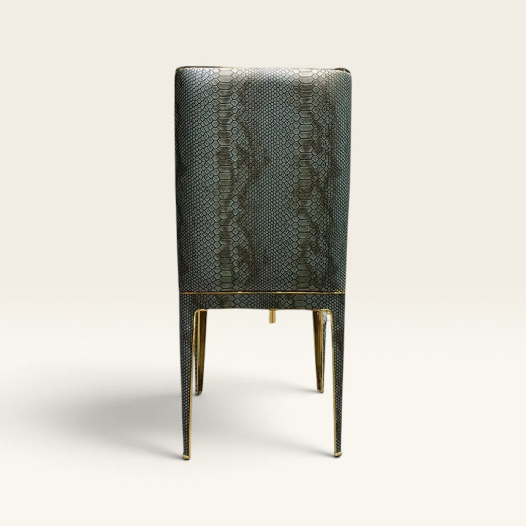Le Surreal Croc Suede Dining Chair
