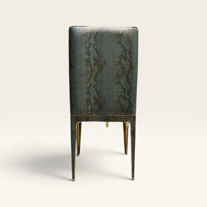 Le Surreal Croc Suede Dining Chair