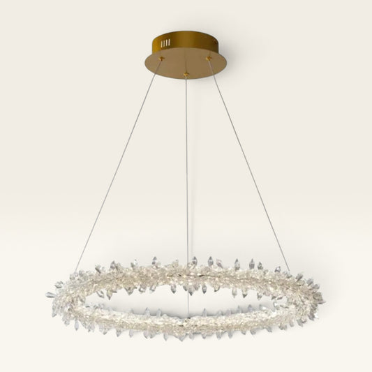 Artemis Crystal Ring LED Chandelier