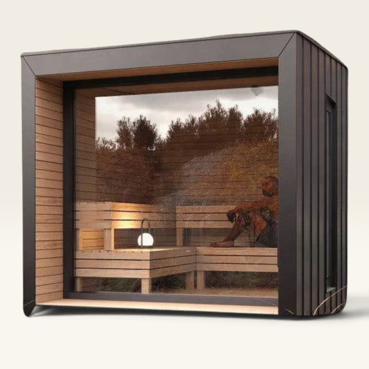 Aura Nordic 4-6 Person Outdoor Sauna