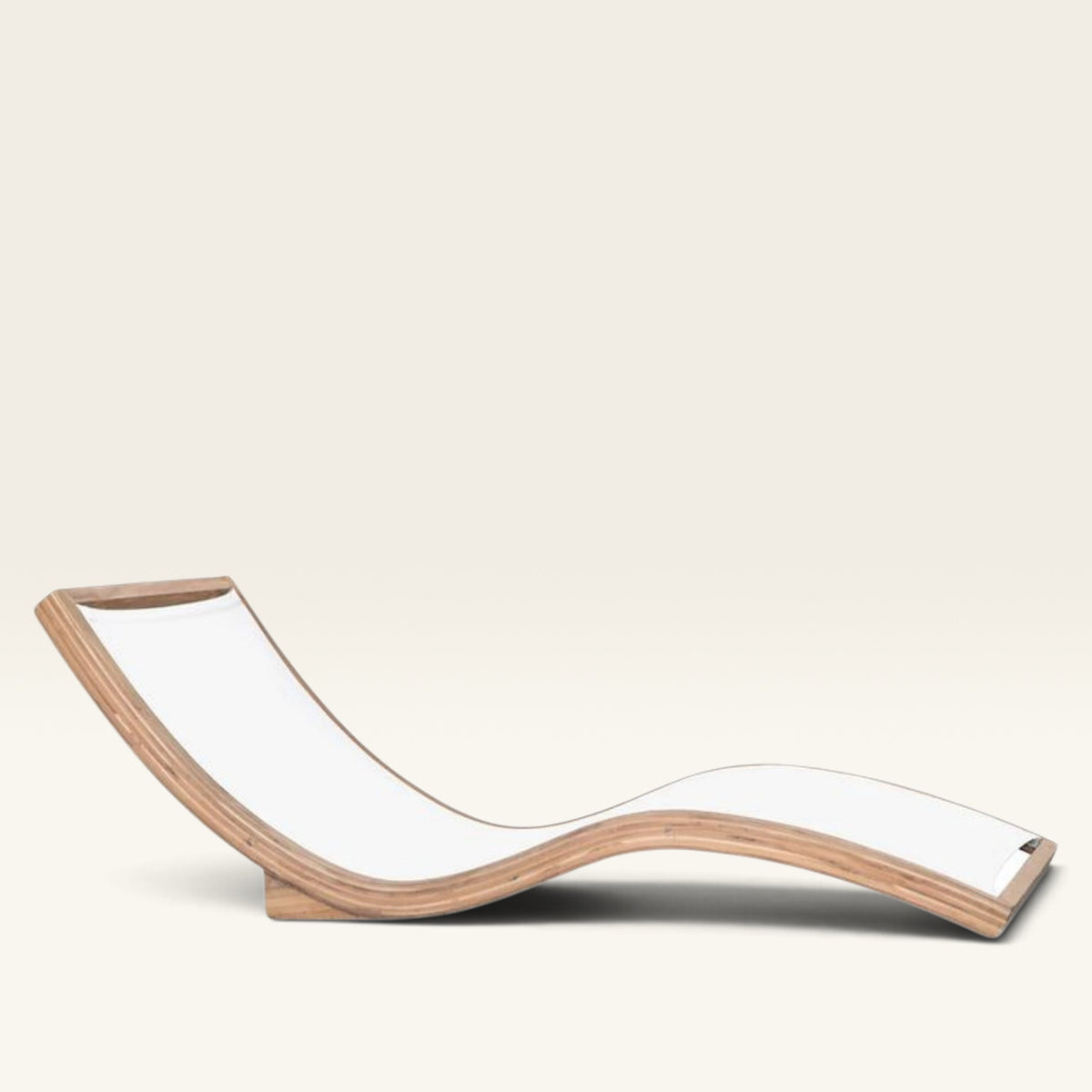 Bali Pool Side Teak Chaise Lounger