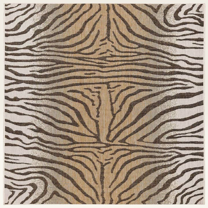 Carmel Zebra Indoor/Outdoor Rug