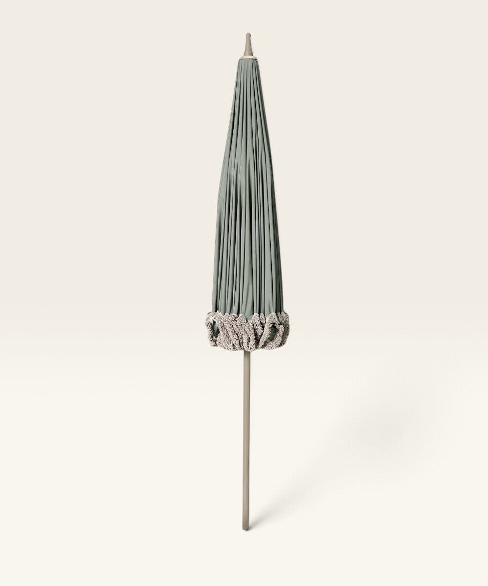 Verdant Fringe Garden Umbrella