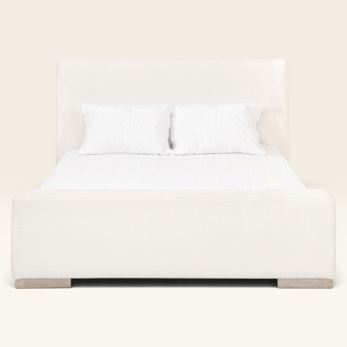 Serene Low-Profile Upholstered Bed