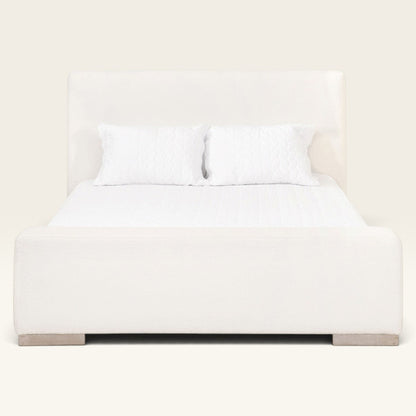 Serene Low-Profile Upholstered Bed