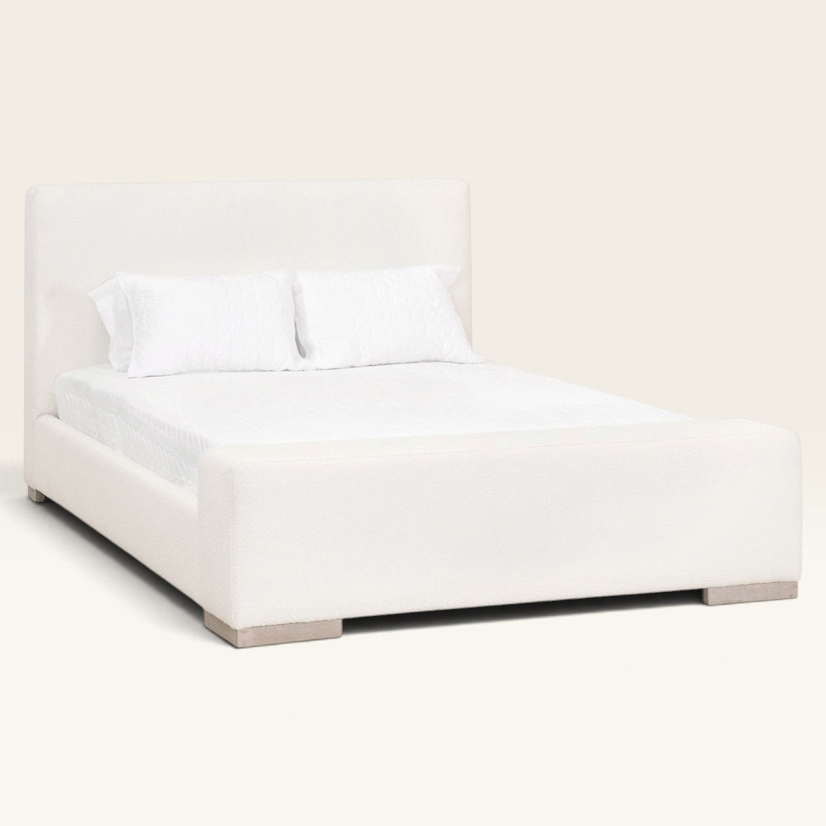 Serene Low-Profile Upholstered Bed