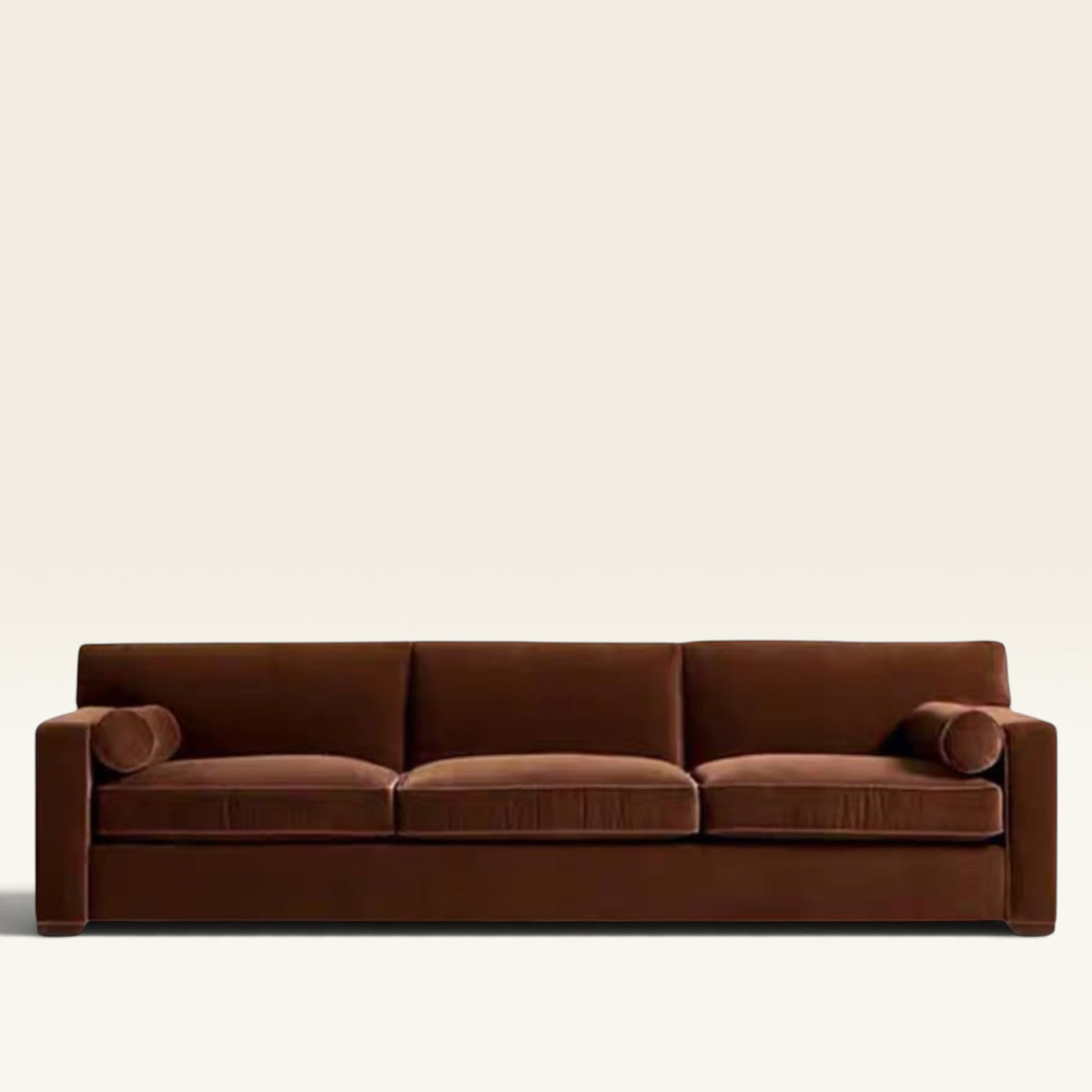 Arcadia Velour — Retro Velvet Sofa
