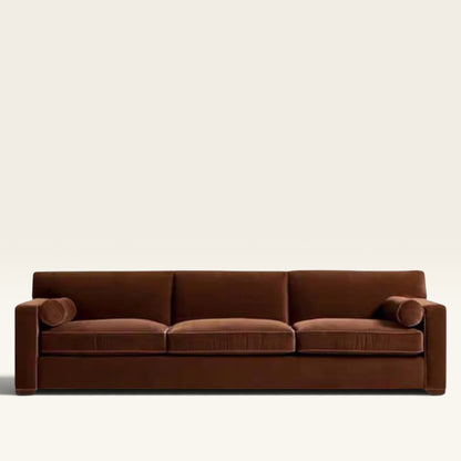Arcadia Velour — Retro Velvet Sofa