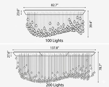 Bloom Chandelier – lifestyle setting