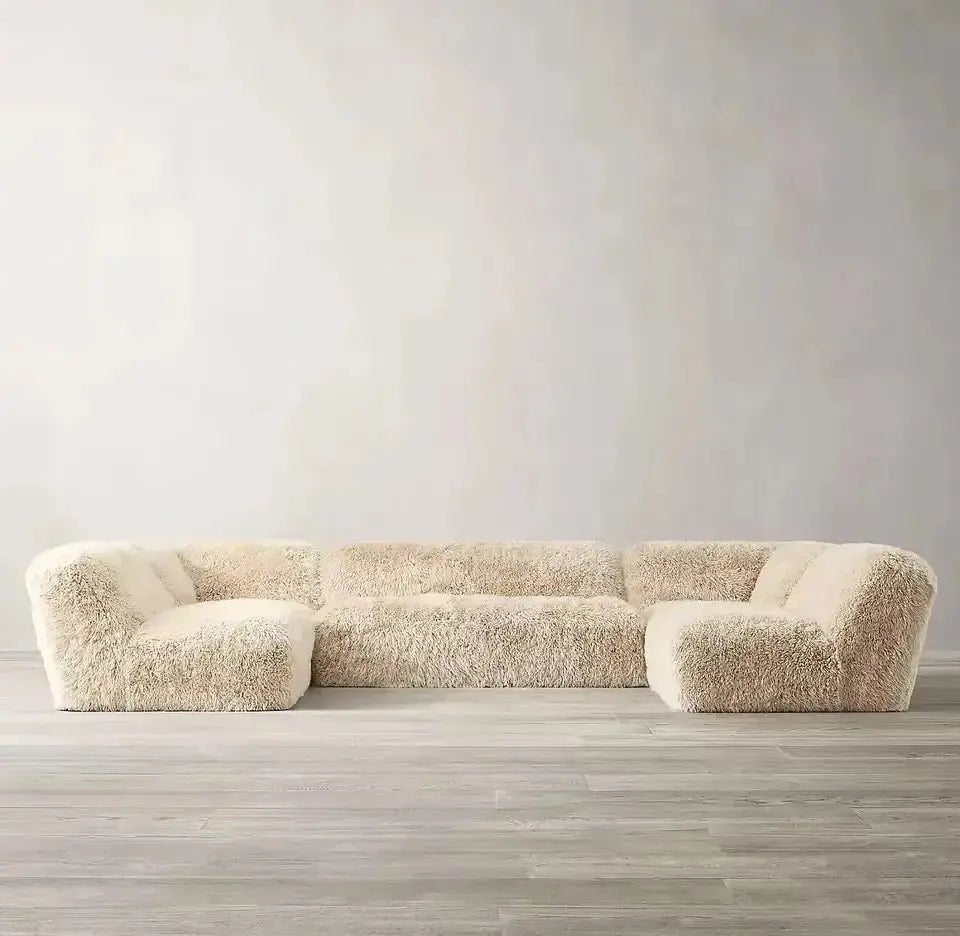 Yeti Embrace Sheepskin Sectional - Urban Ashram