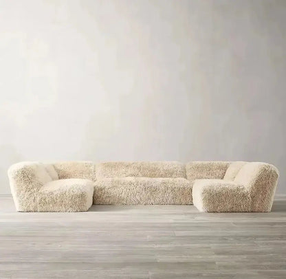 Yeti Embrace Sheepskin Sectional - Urban Ashram