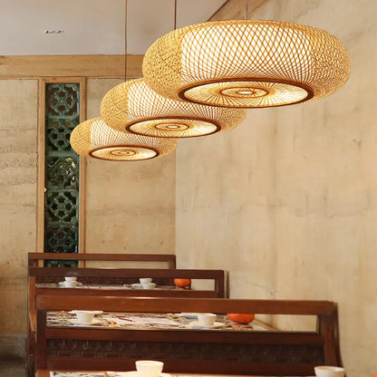 Kyoto Bamboo Pendant Light - Urban Ashram Home