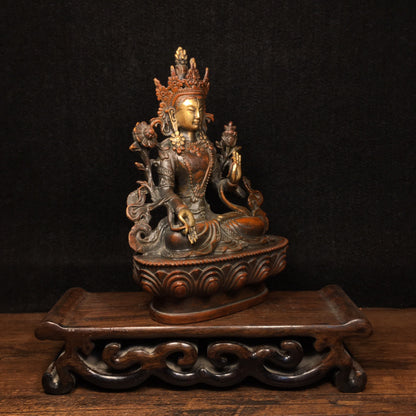 Broze Guanyin Bodhisattva Statue